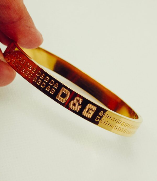 D&G Golden bracelet